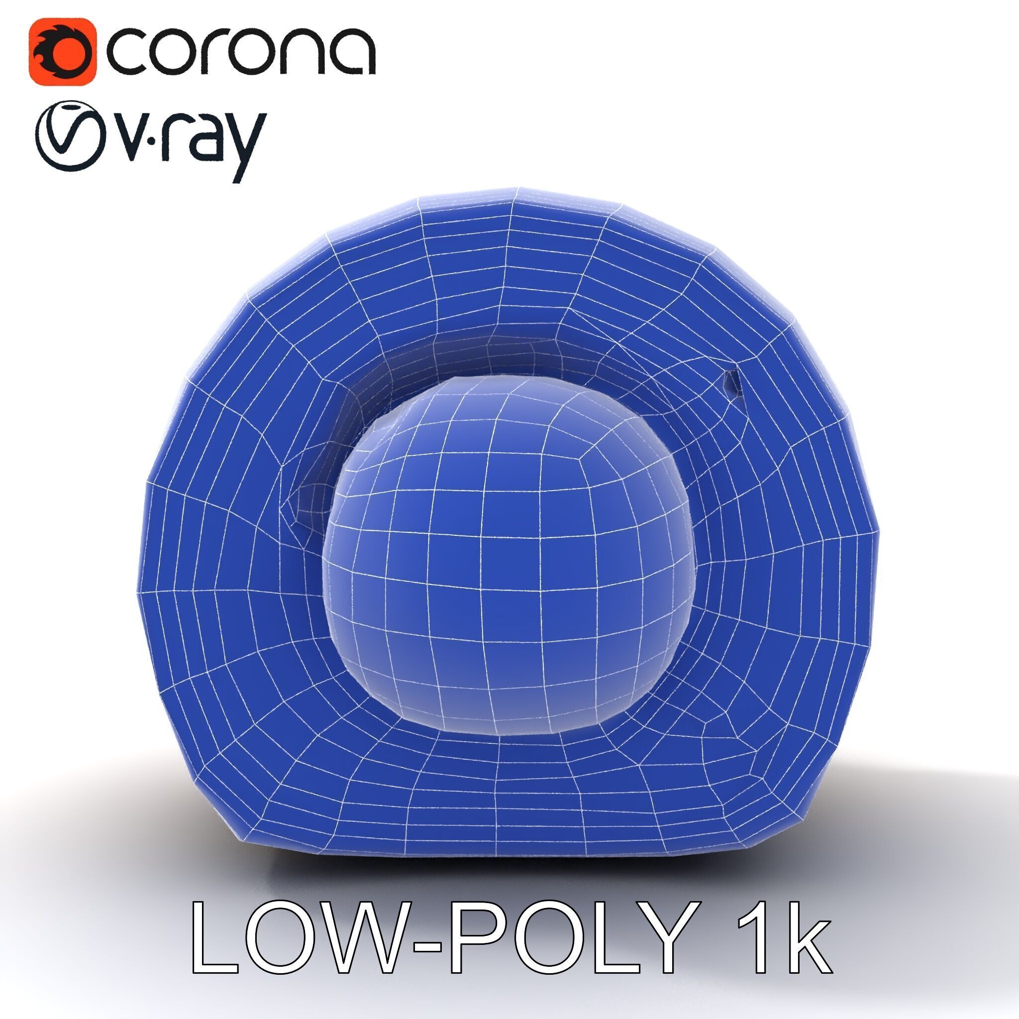 Chocolate Truffle Model Pack Realistic D Model Low-poly 3D model_17