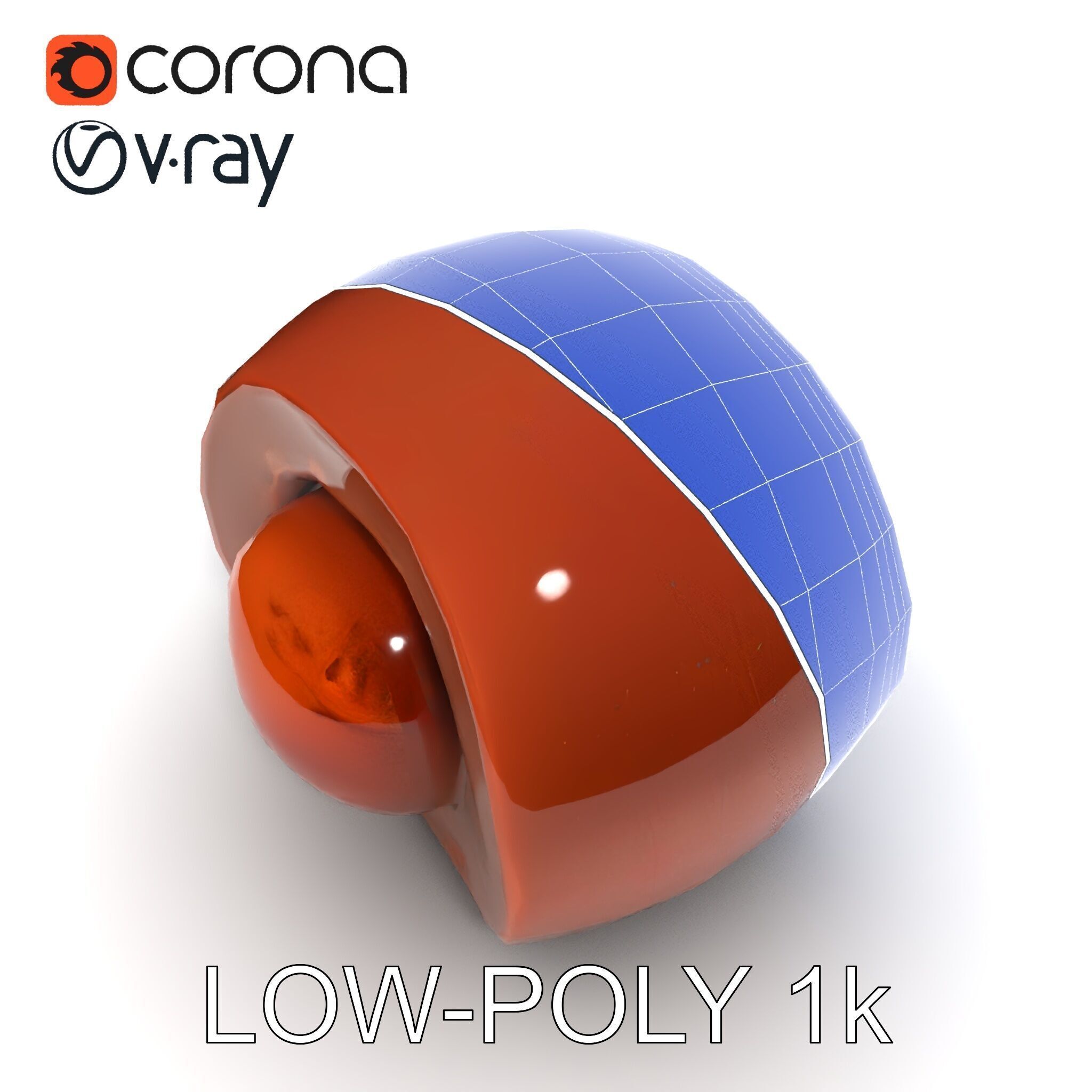 Chocolate Truffle Model Pack Realistic D Model Low-poly 3D model_31