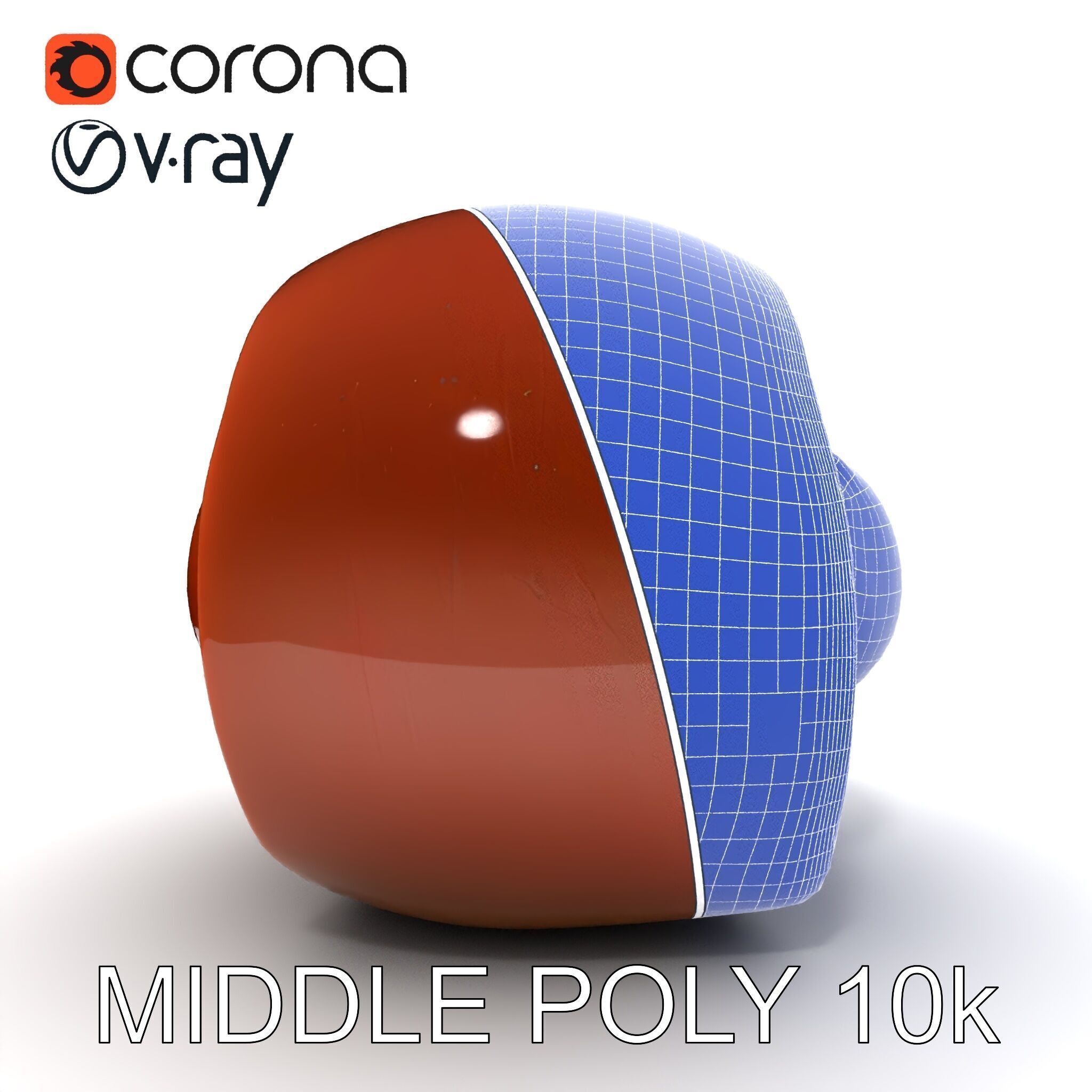 Chocolate Truffle Model Pack Realistic D Model Low-poly 3D model_24