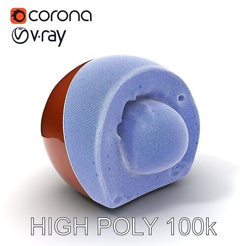 Chocolate Truffle Model Pack  Realistic D Model Low-poly 3D model 4