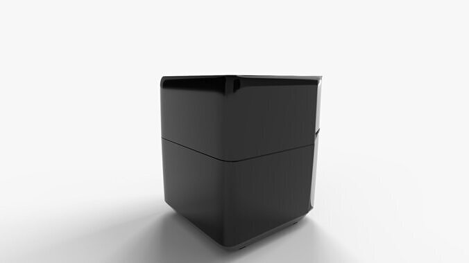 Fritadeira Philco Air Fryer Oven 3D model 4