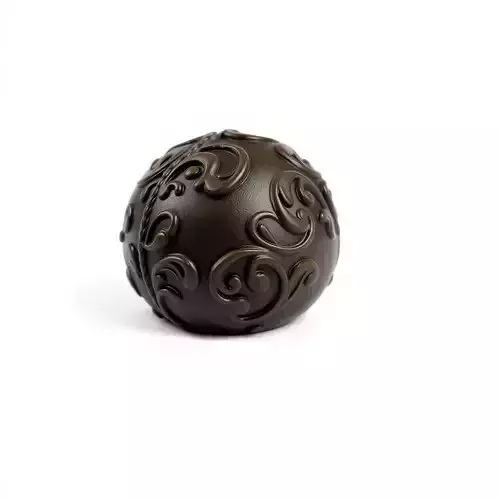 Ornate Sphere Model Pack with Decorative Swirls