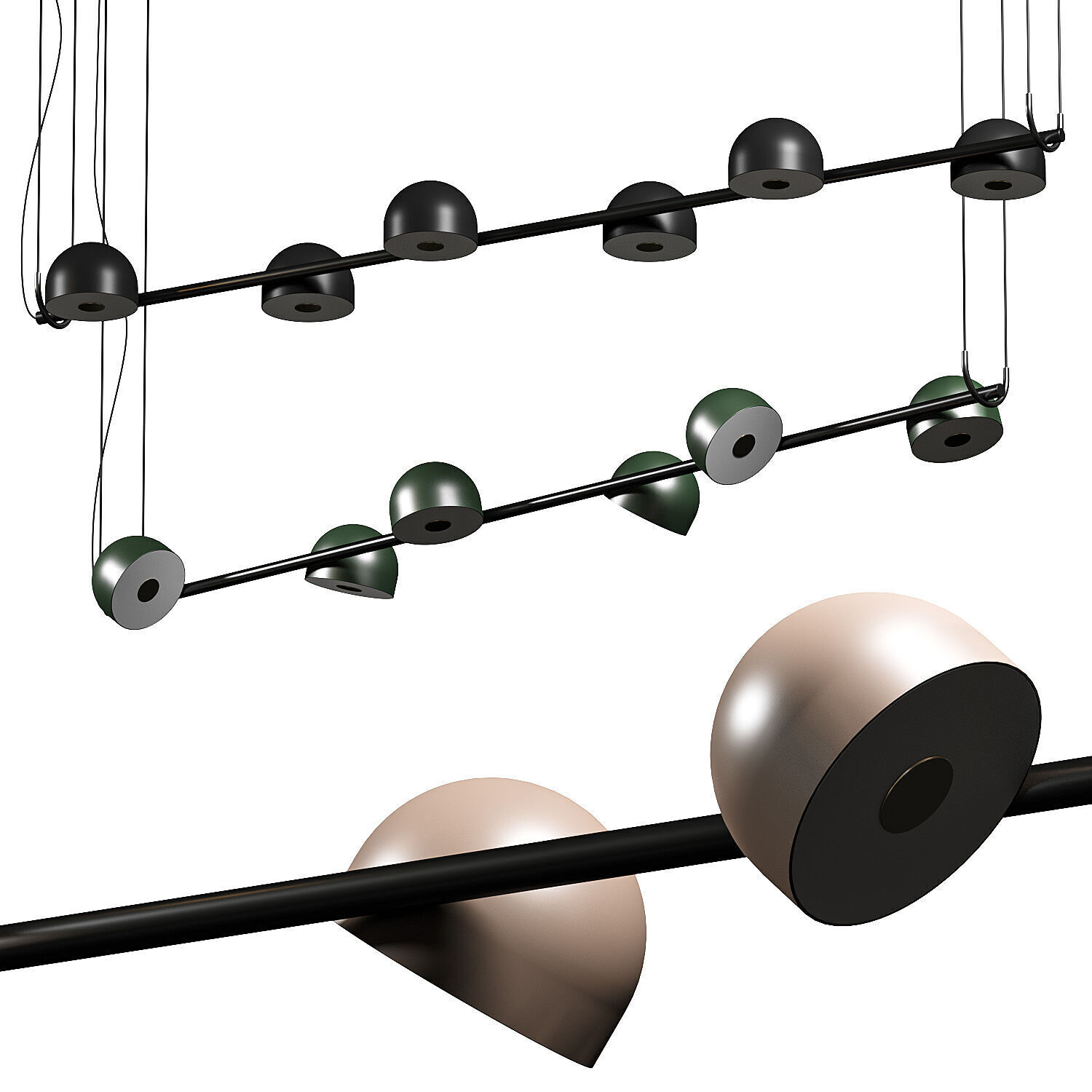 B lux Boweee S6 Pendant Lamp 3D model_3