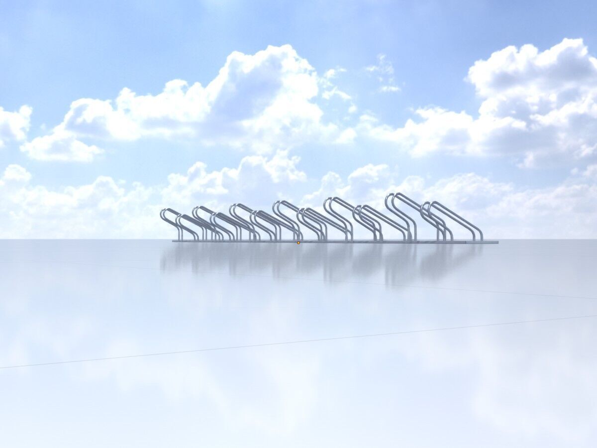 Bicycle Bracket Parker Version 2 Low-poly 3D model_13