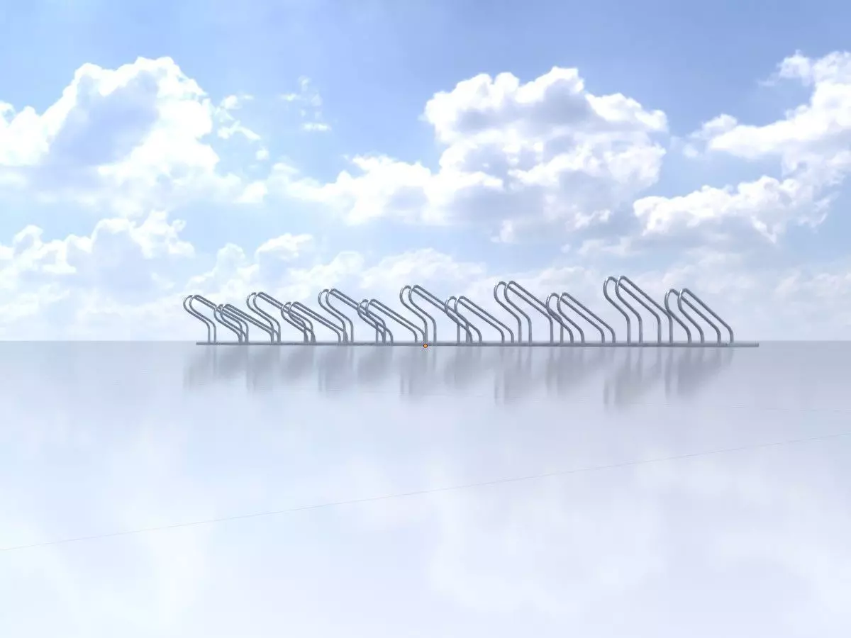 Bicycle Bracket Parker Version 2 Low-poly 3D model_0