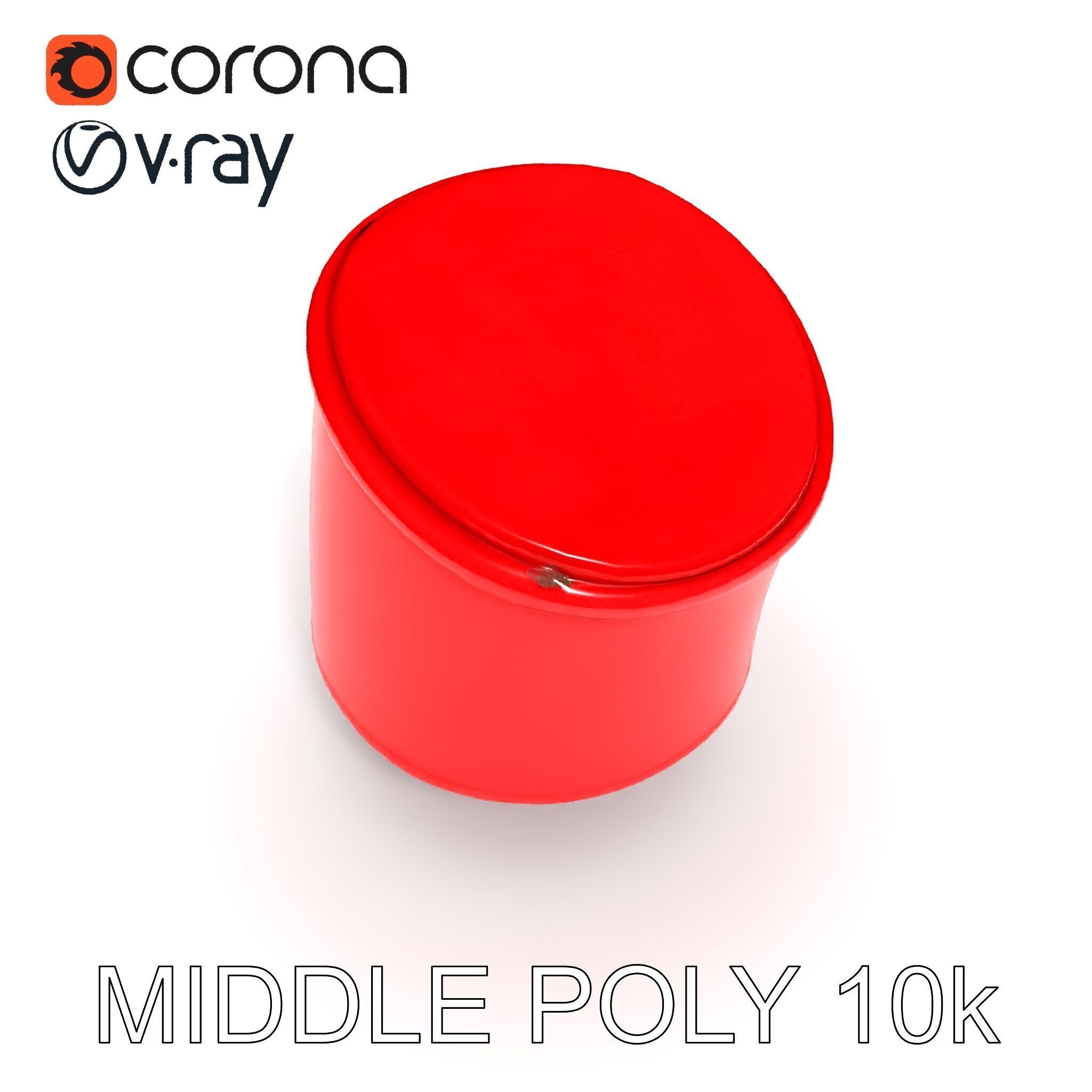 Red Fez Hat with Tassel Model Pack Low-poly 3D model_27