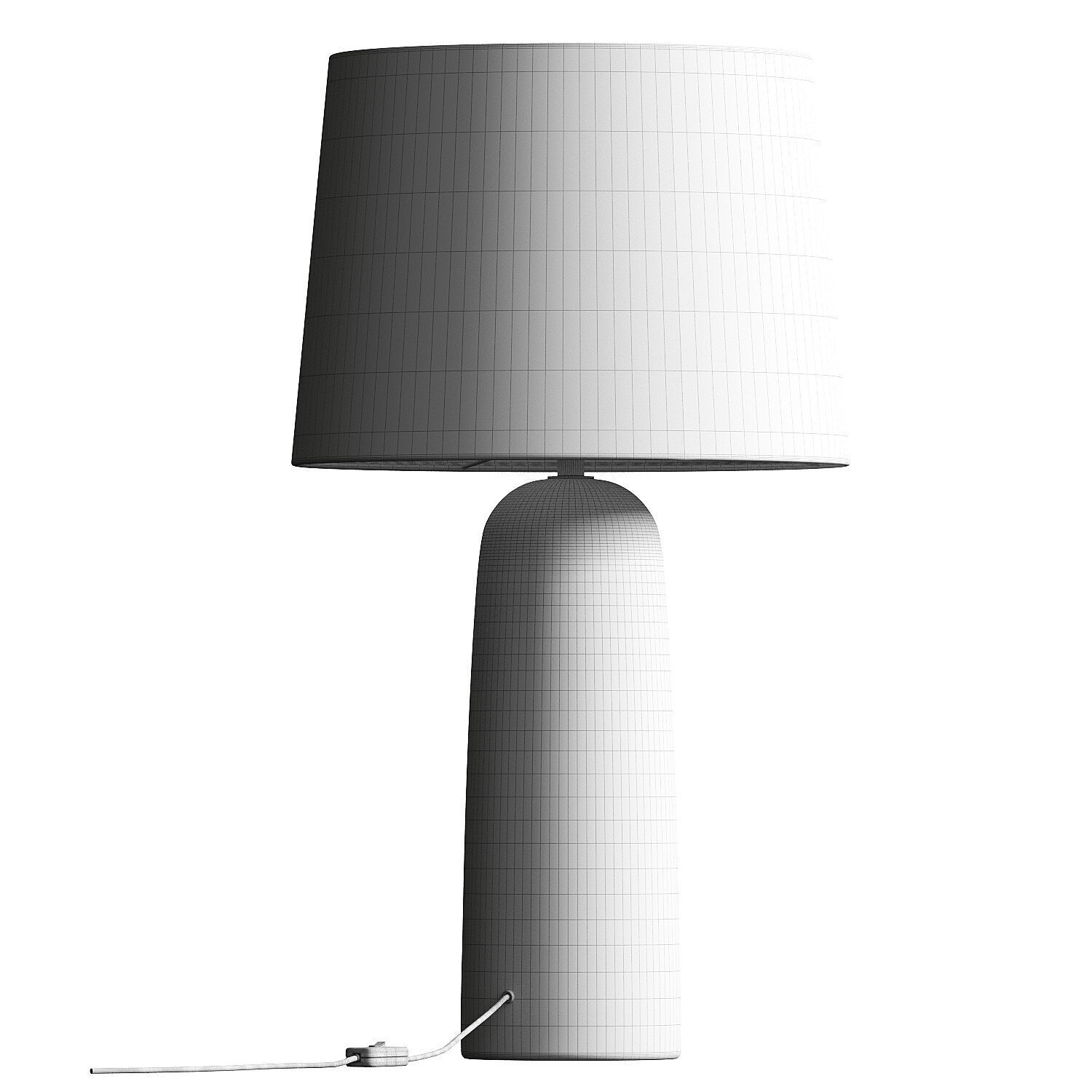 Westwing Collection Kaya Table Lamp 3D model_3
