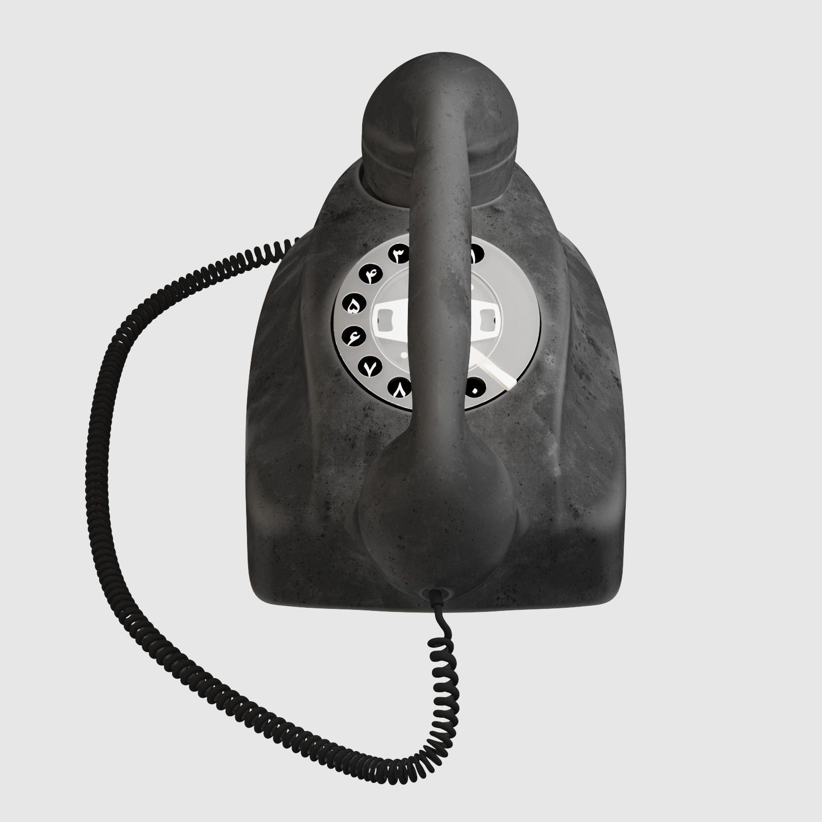 aged phone 3D model_3