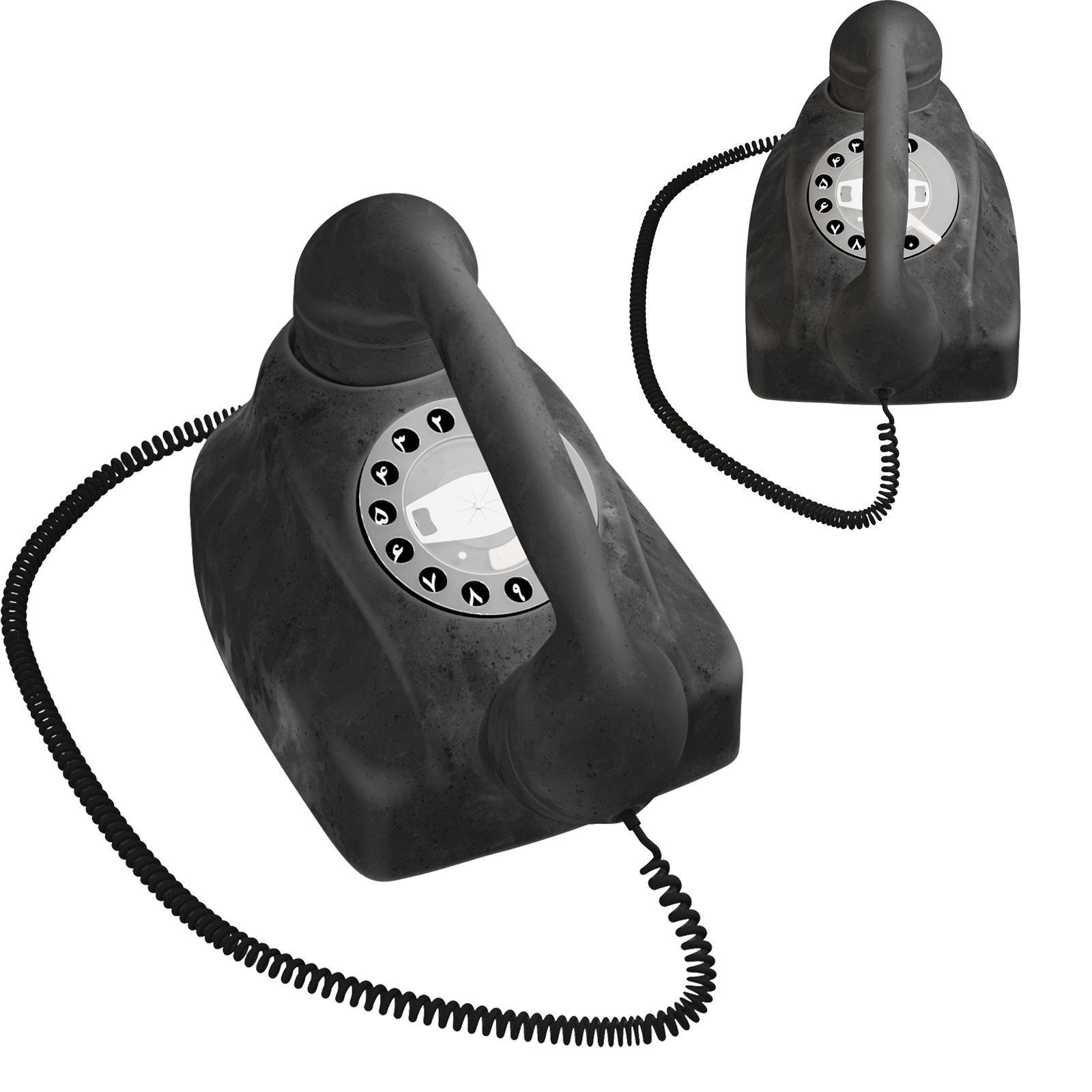 aged phone 3D model_1