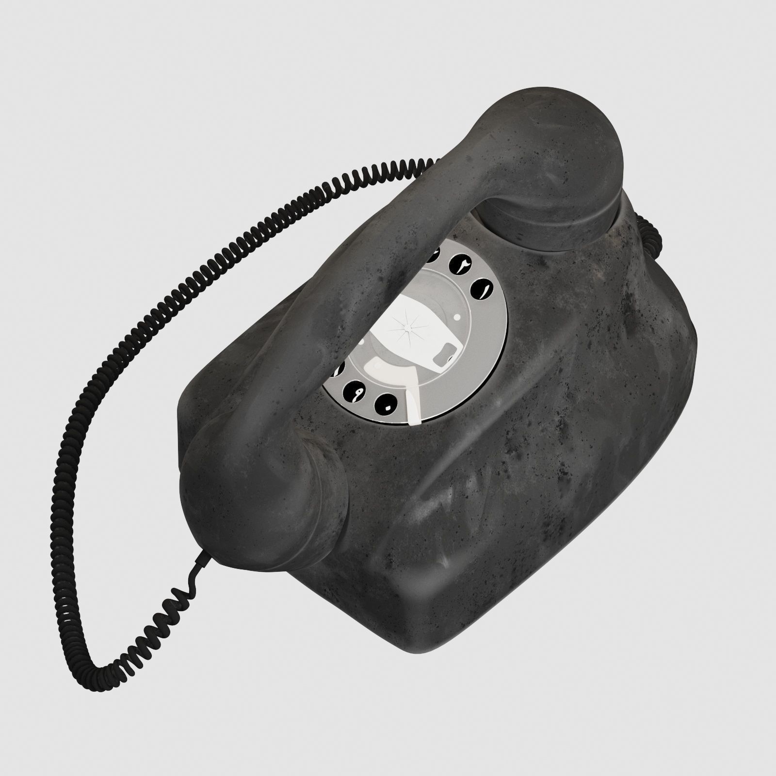 aged phone 3D model_5