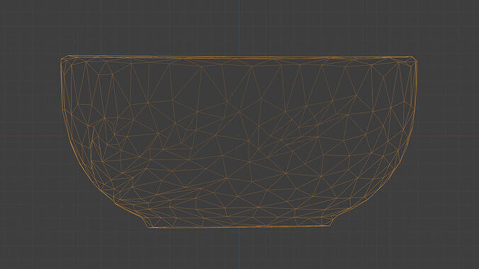 Photorealistic 3D scan of Clay Bowl plate with Dried Cherries Low-poly 3D model 5