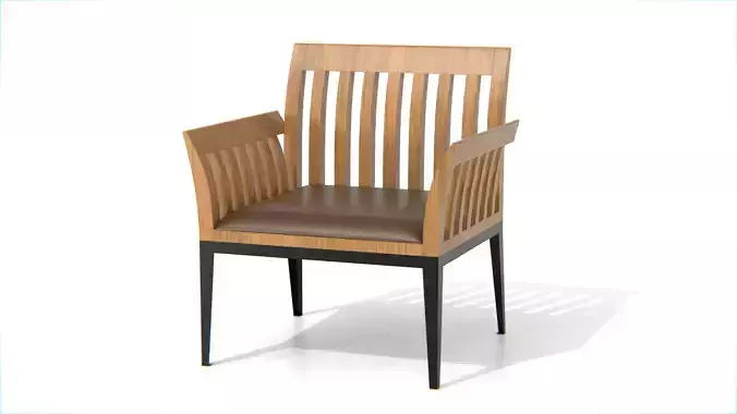 Wooden Armchair