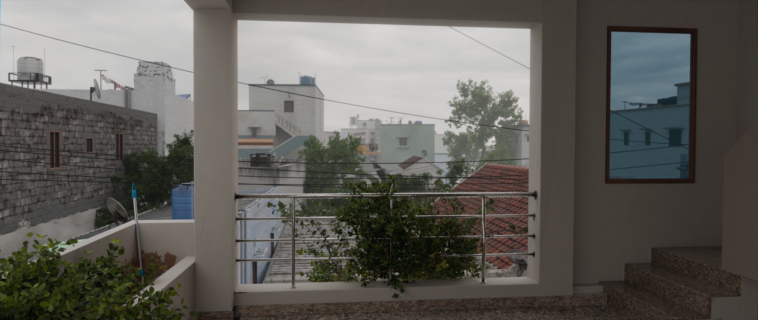 Buildings pack for Indian Rural Town 3D model_9