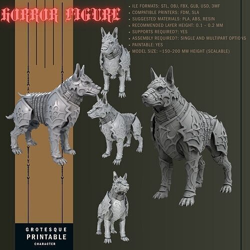 Symbol of Strength and Loyalty 3D print model