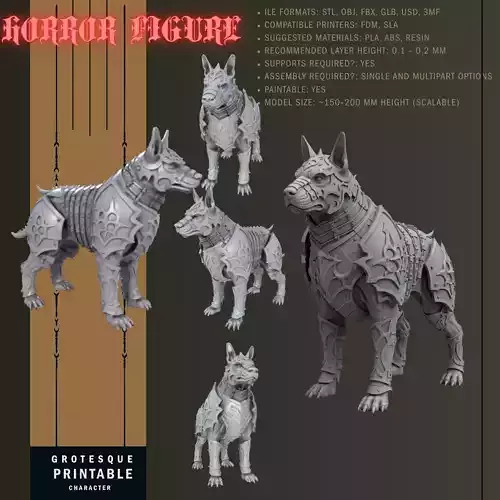 Symbol of Strength and Loyalty 3D print model