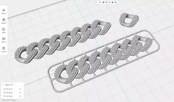 18mm Wide CUBAN Link Chain - SOLID FOR BRACELETS OR NECKLACE