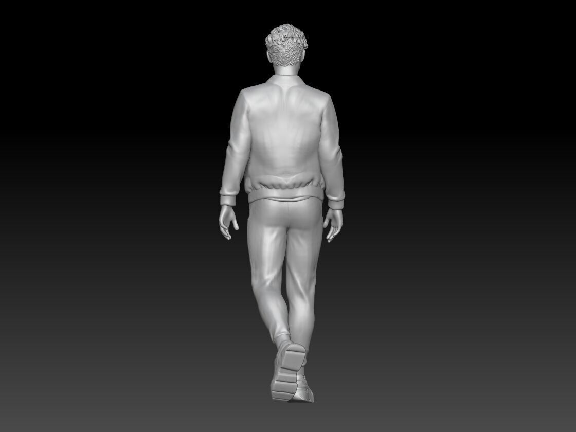 just walking around boy 4 3D print model_2