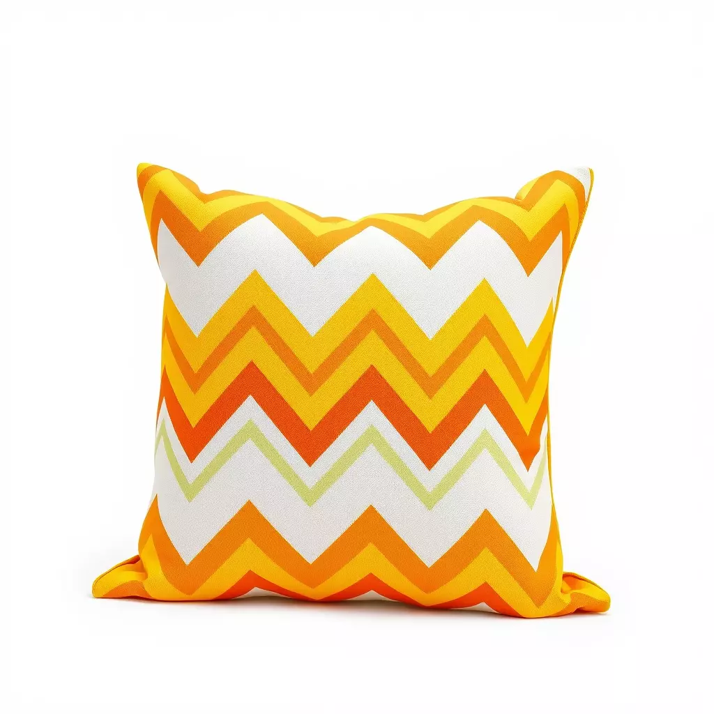 Chevron Patterned Pillow Model Pack Low-poly 3D model_0