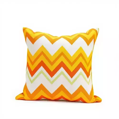 Chevron Patterned Pillow Model Pack Low-poly 3D model