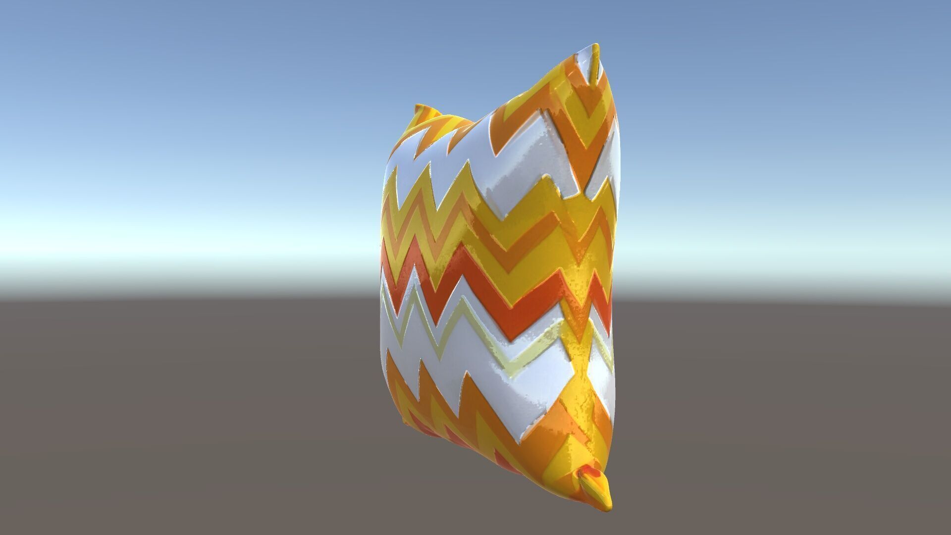 Chevron Patterned Pillow Model Pack Low-poly 3D model_14