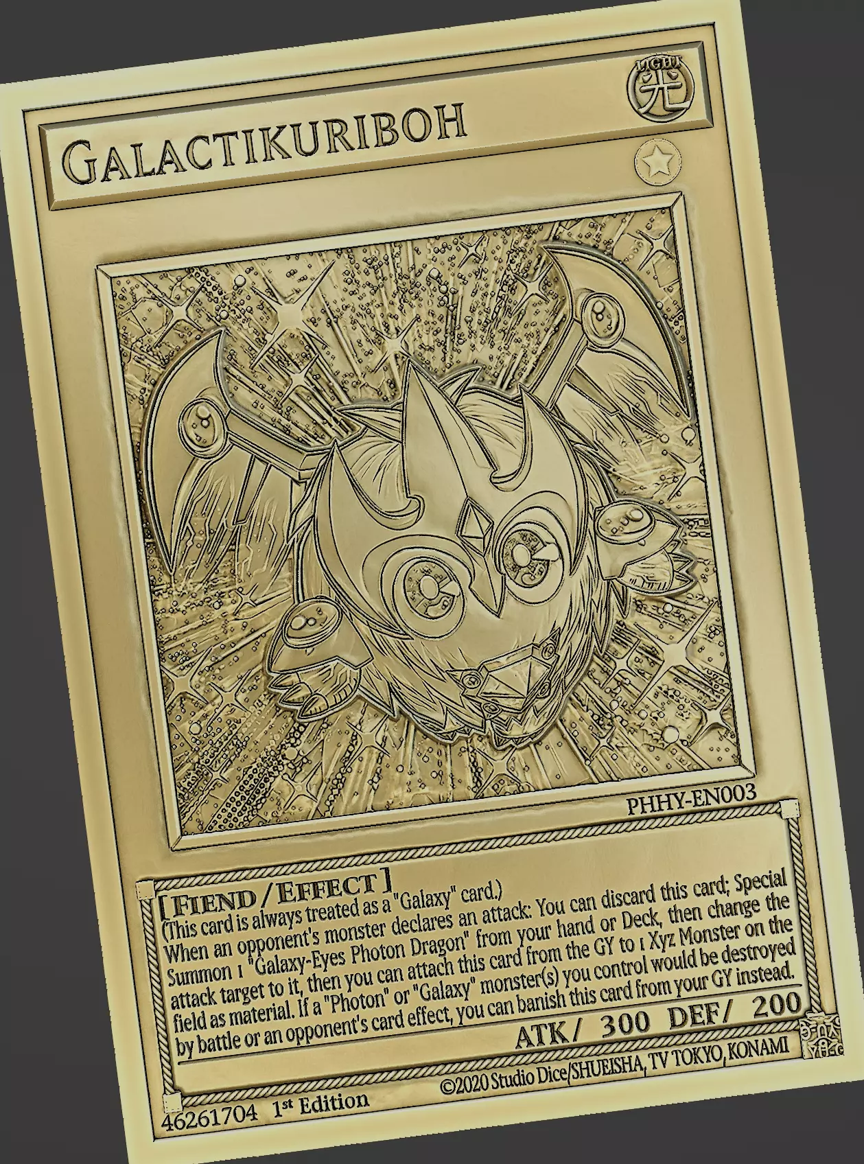 Galactikuriboh - yu-gi-oh Free 3D print model