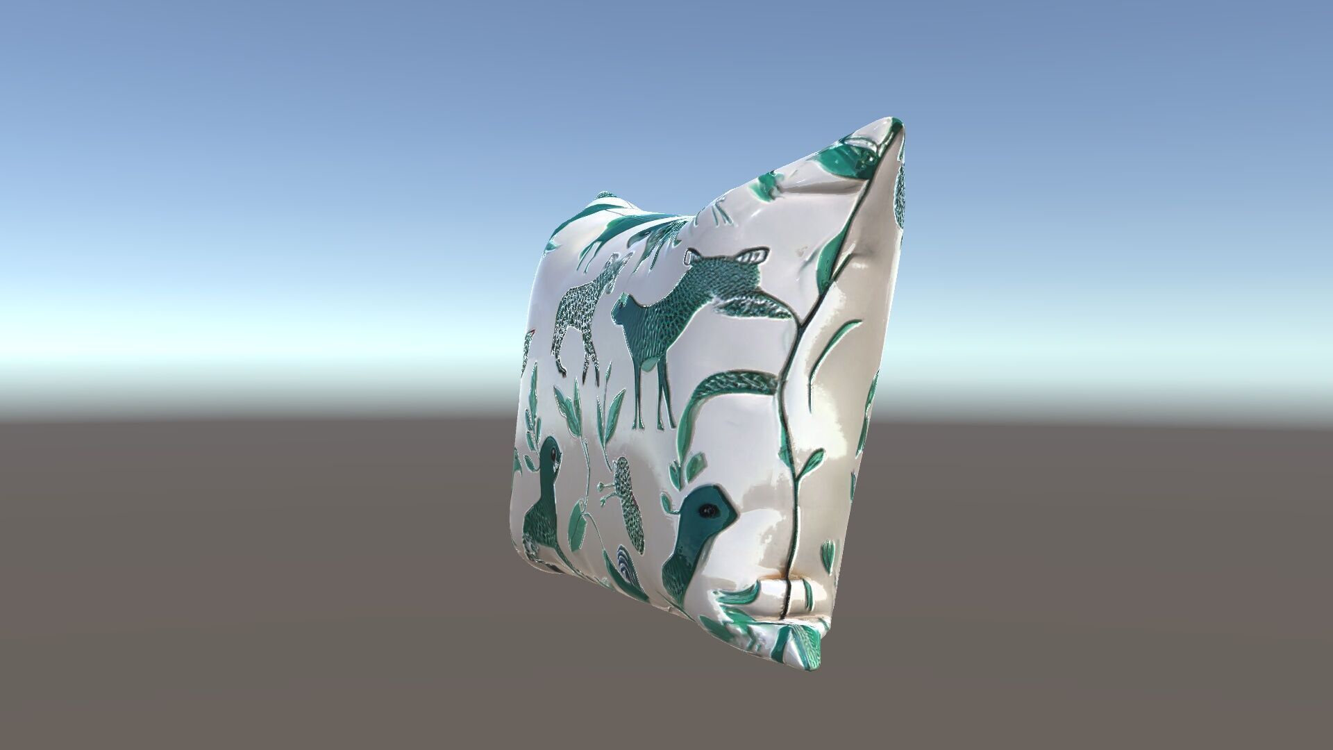 Animal Print Pillow Model Pack Low-poly 3D model_22