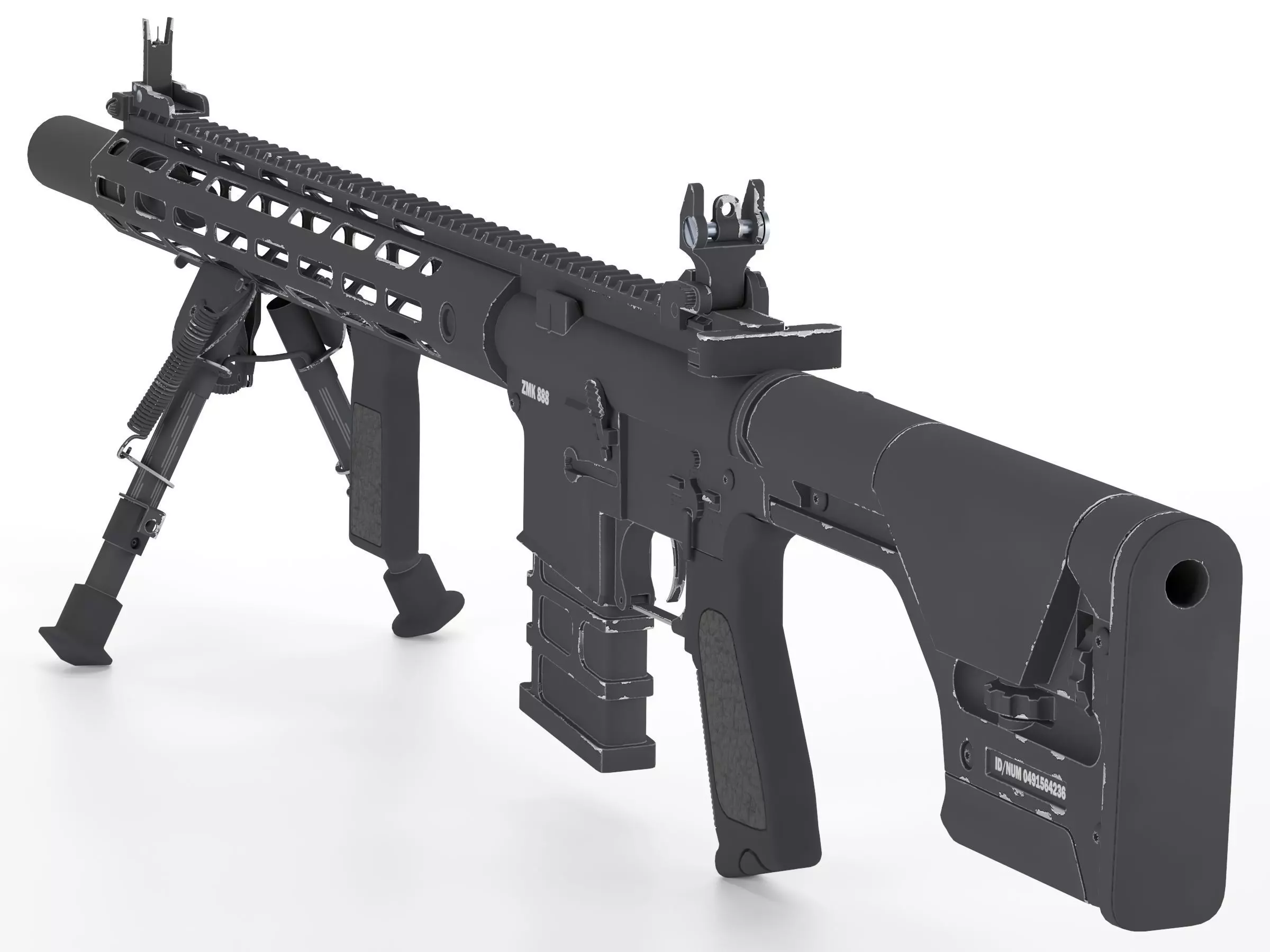 A and K Specialized DMR4 Low-poly 3D model_0