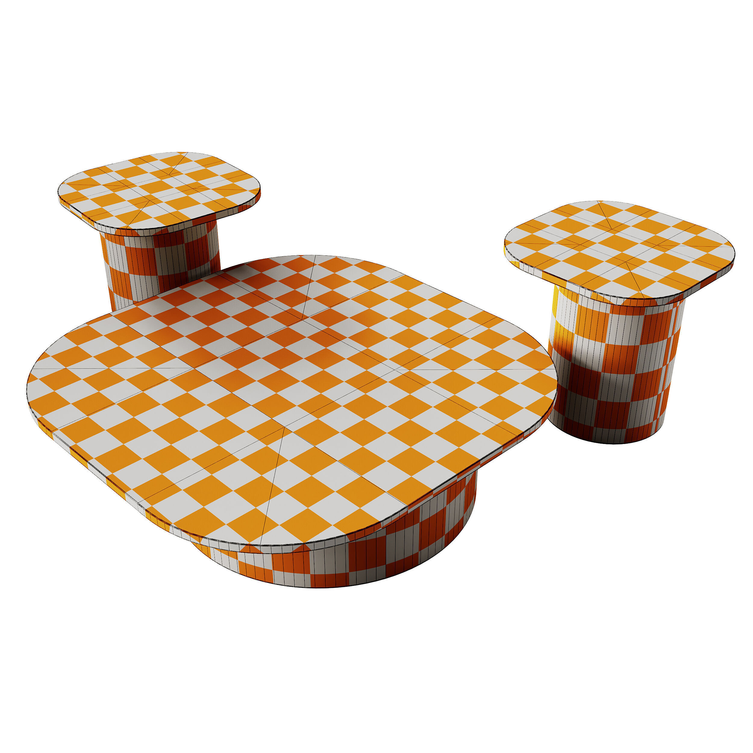 Marina Coffee Tables by Casamania and Horm 3D model_8