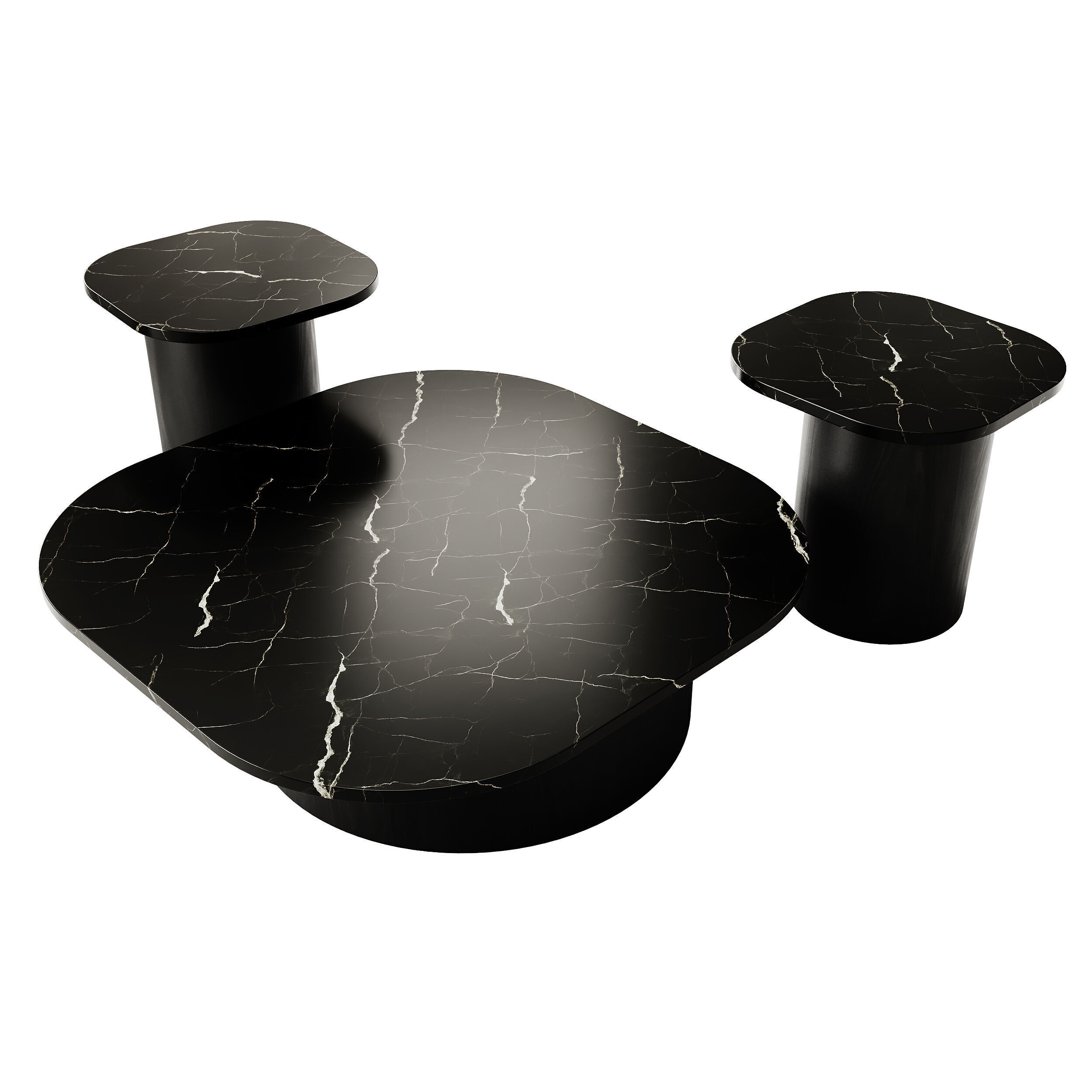 Marina Coffee Tables by Casamania and Horm 3D model_1