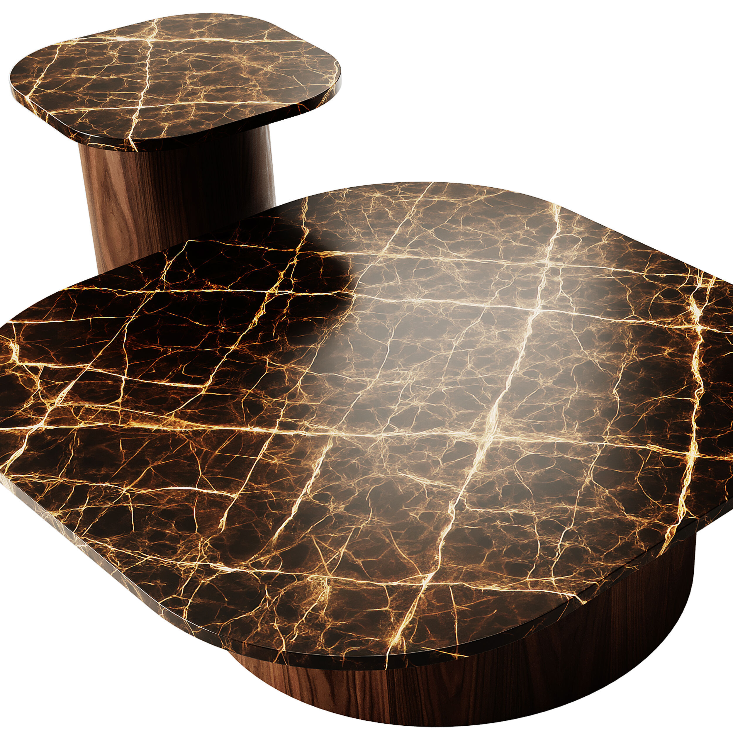 Marina Coffee Tables by Casamania and Horm 3D model_6