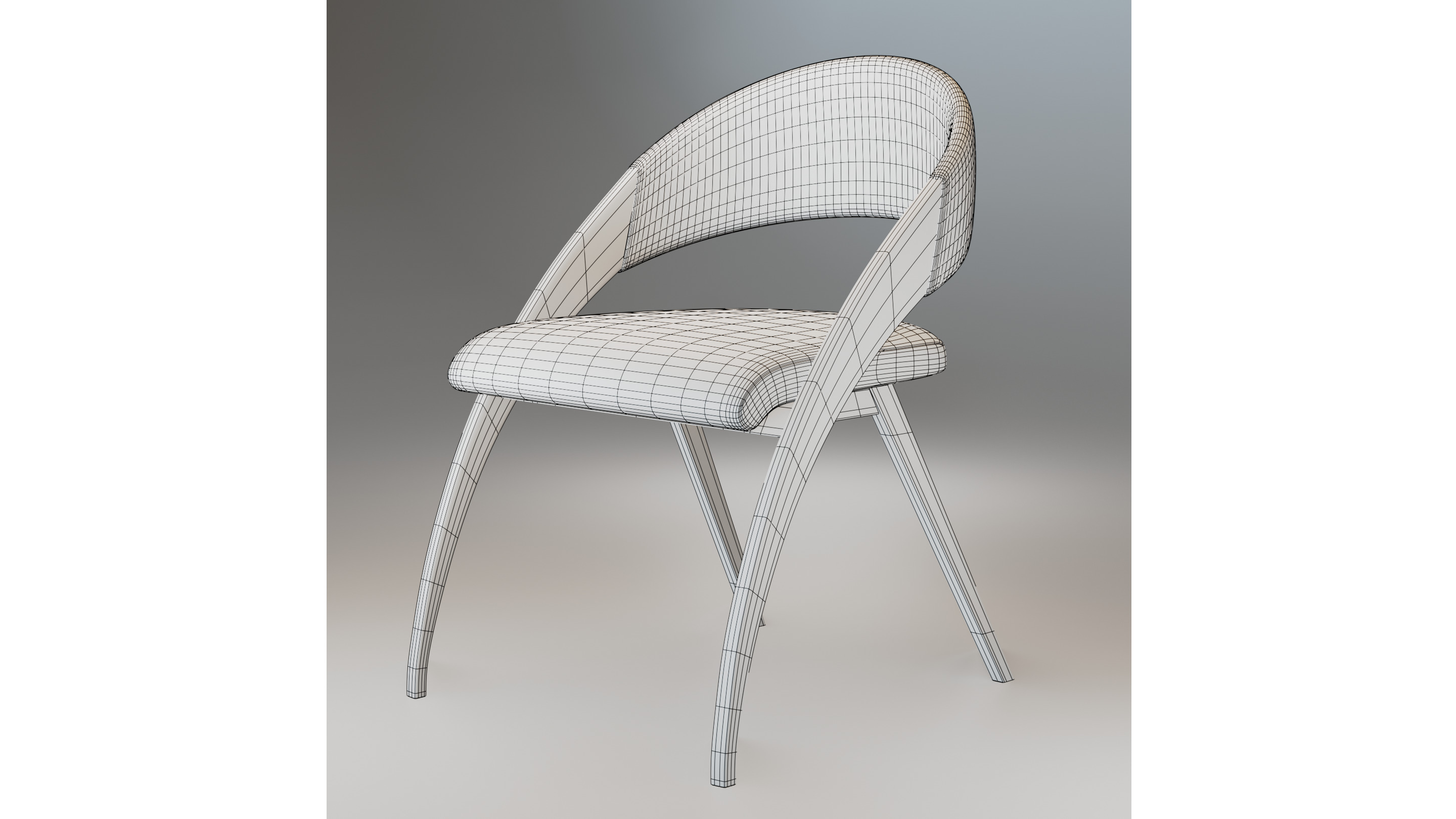 Homeroots Dinning Chair 3D model_7