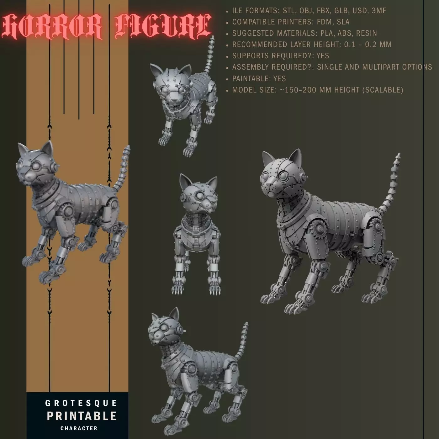 Where the Whispers of the Future Meet the Craft of the Past 3D print model