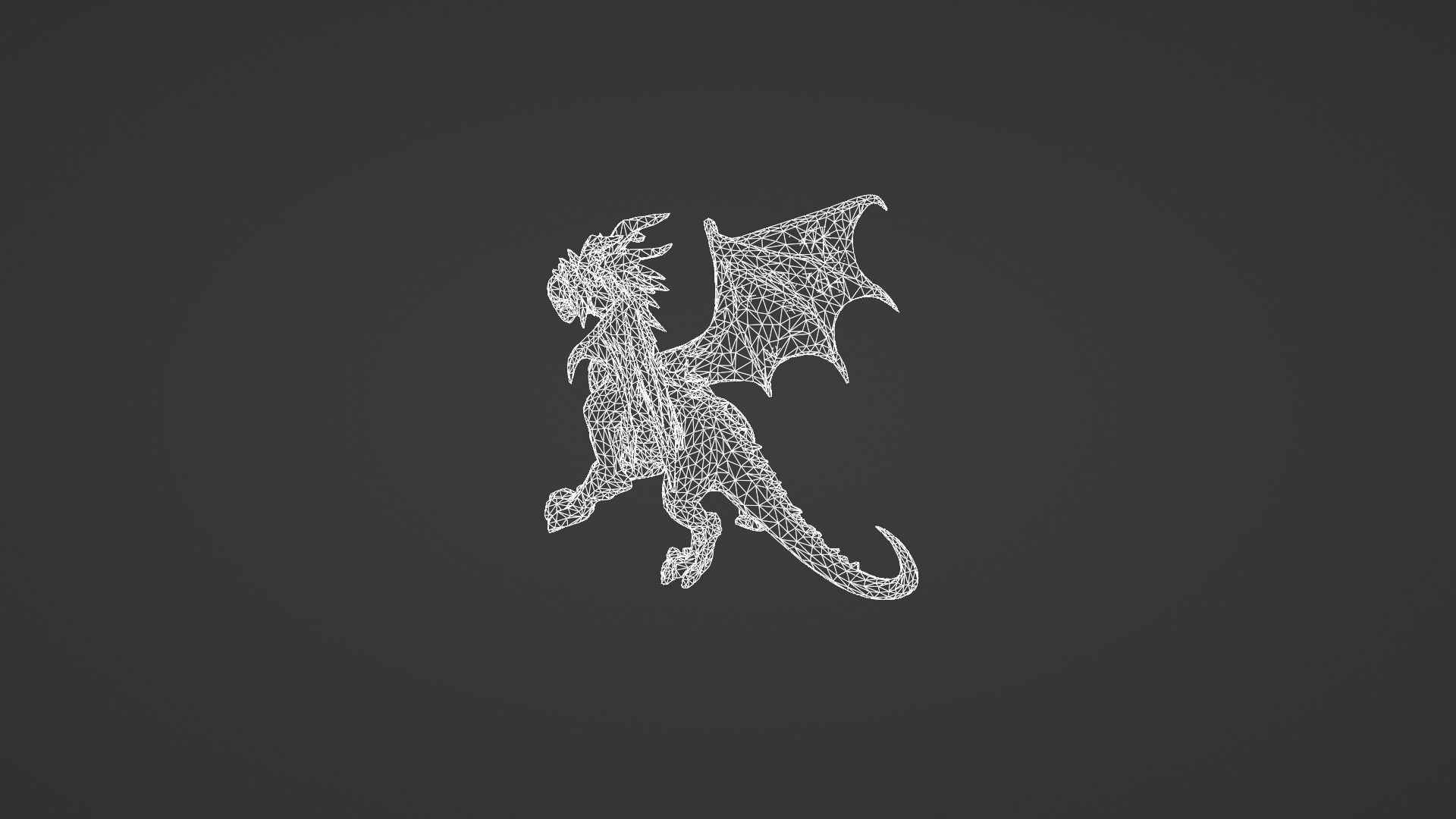 Ancient Fantasy Dragon 3D Model 3D model_9