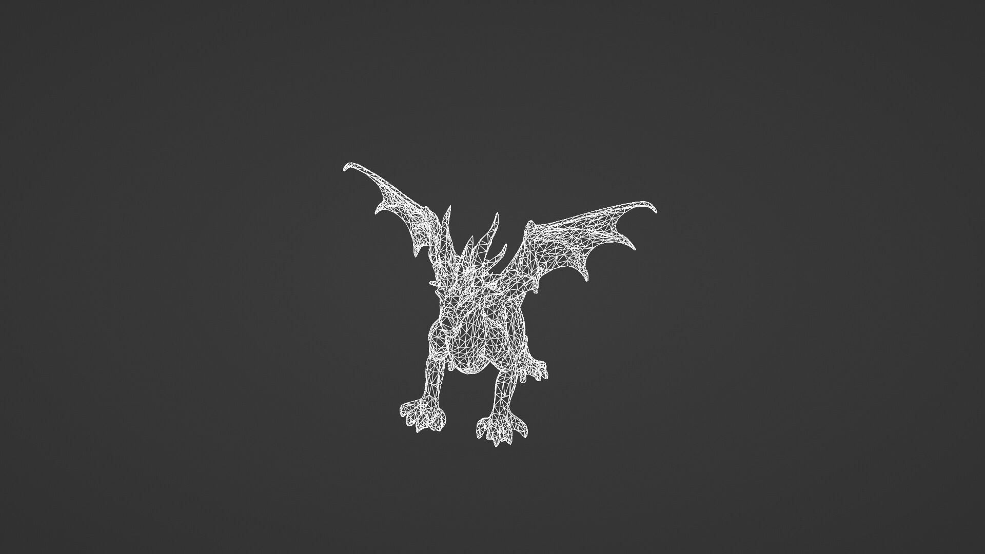 Ancient Fantasy Dragon 3D Model 3D model_7