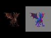 Ancient Fantasy Dragon 3D Model 3D model_1