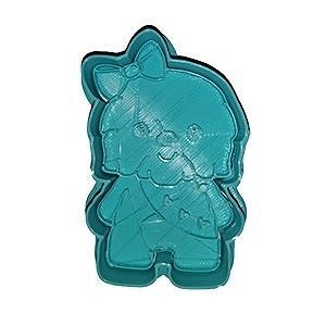 Wookie cookie cutter 3D model