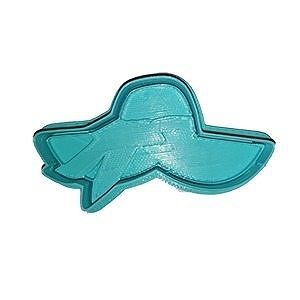 Sunhat cookie cutter 3D model