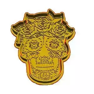 Sugar skull cookie cutter