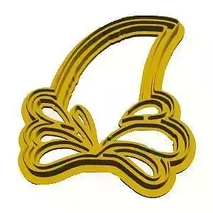 Splash cookie cutter