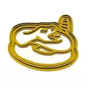 Snake cookie cutter