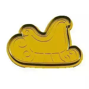 Sleigh Cookie cutter