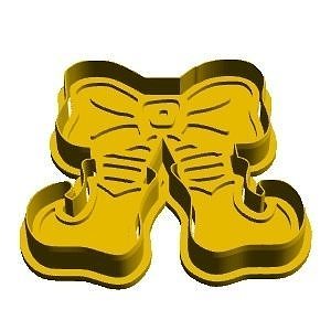 Ribbon cookie cutter 3D model