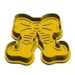 Ribbon cookie cutter