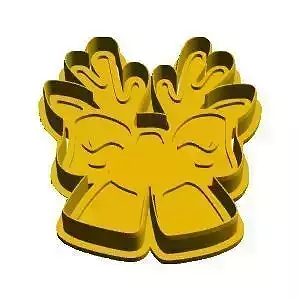 Reindeer cookie cutter