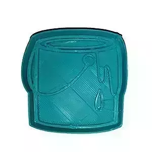 Paint bucket cookie cutter