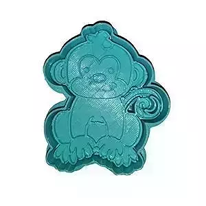 Monkey Cookie Cutter 3D model