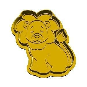 Lion Cookie Cutter 3D model