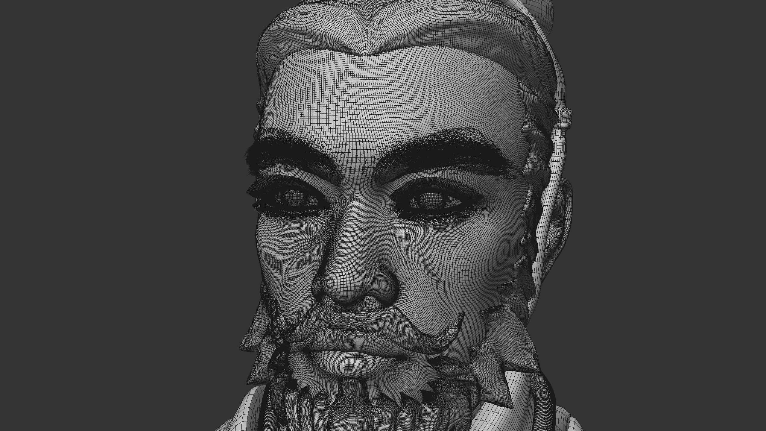 Terracotta Chinese General  3D print model_8