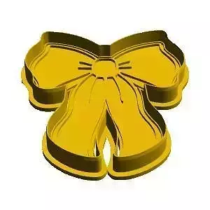 Ribbon cookie cutter