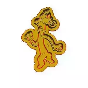 Inside out - Anxiety cookie cutter